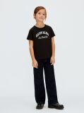 Μαύρο T-shirt Με Λογότυπο  Κορίτσι