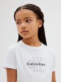 White Kids' Logo T-shirt  Girls