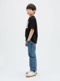 Black Kids' Logo T-shirt  Boys