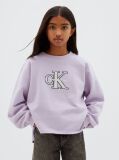 Purple Kids' High-Lo Logo Sweatshirt  Girls