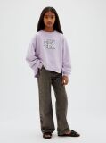 Purple Kids' High-Lo Logo Sweatshirt  Girls