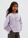 Purple Kids' High-Lo Logo Sweatshirt  Girls