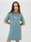 Blue Kids' Signature Logo T-shirt Dress  Girls