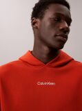 Orange Soft Cotton French Terry Hoodie  Men