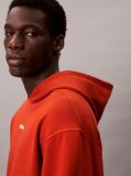 Orange Soft Cotton French Terry Hoodie  Men