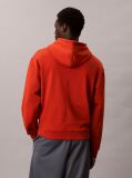 Orange Soft Cotton French Terry Hoodie  Men