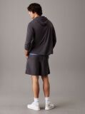 Grey Thumb Hole Hoodie  Men