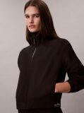 Black Performance Windbreaker Track Jacket  Women