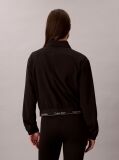 Black Performance Windbreaker Track Jacket  Women