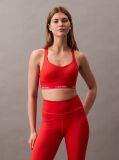Red High Impact Sports Bra  Women