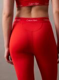 Red 7/8 Gym Leggings  Women