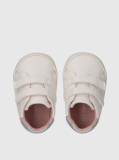 Λευκό Βρεφικά Sneakers Με Velcro Και Χαμηλό Κόψιμο  Κορίτσι