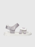 Silver Velcro Sandal  Girls