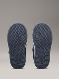 Μπλε Παιδικά Ψηλά Sneakers Με Κορδόνια Και Velcro  Παιδικό Unisex