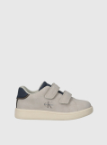 Γκρι Παιδικά Sneakers Με Velcro Και Χαμηλό Κόψιμο  Παιδικό Unisex