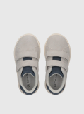 Γκρι Παιδικά Sneakers Με Velcro Και Χαμηλό Κόψιμο  Παιδικό Unisex