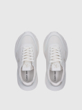White Low Cut Lace-Up Sneaker  Girls