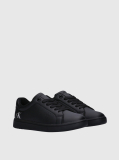 Black Low Cut Lace-Up Sneaker  Kids Unisex