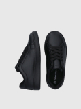 Black Low Cut Lace-Up Sneaker  Kids Unisex