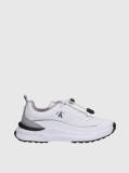 White Low Cut Lace-Up Sneaker  Kids Unisex