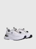 White Low Cut Lace-Up Sneaker  Kids Unisex