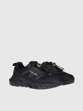 Black Low Cut Lace-Up Sneakers  Kids Unisex