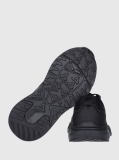 Black Low Cut Lace-Up Sneakers  Kids Unisex