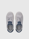 Blue Kids Low Cut Lace-Up Sneakers  Kids Unisex