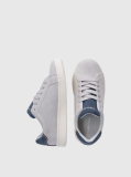 Blue Kids Low Cut Lace-Up Sneakers  Kids Unisex