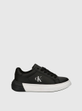 Black Kids Low Cut Lace-Up Sneakers  Kids Unisex