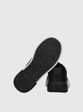 Black Kids Low Cut Lace-Up Sneakers  Kids Unisex
