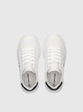 White Kids Low Cut Lace-Up Sneakers  Kids Unisex