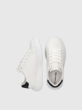 White Kids Low Cut Lace-Up Sneakers  Kids Unisex