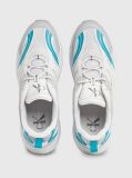 Λευκό Δερμάτινα Sneakers  Άνδρας