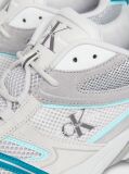 Λευκό Δερμάτινα Sneakers  Άνδρας