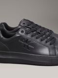 Μαύρο Δερμάτινα Chunky Sneakers  Άνδρας