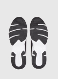 Black Retro Tennis Low Multilayer Trainers  Men