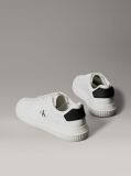 Λευκό Δερμάτινα Sneakers  Άνδρας
