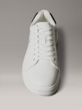 Λευκό Δερμάτινα Sneakers  Άνδρας