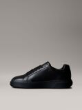 Μαύρο Δερμάτινα Sneakers NYC   Άνδρας