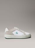 White Leather Durable Traction NYC Trainers  Men