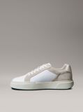 White Leather Durable Traction NYC Trainers  Men
