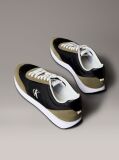 Multi Suede Mix Signature Logo Runner Trainers  Men