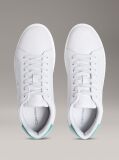 Λευκό Δερμάτινα Sneakers  Άνδρας