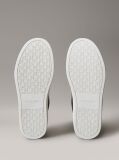 Black Leather Signature Logo Trainers  Men