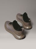 Multi Lace-Up Trainers With Mixed Textures  Men