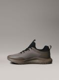 Multi Lace-Up Trainers With Mixed Textures  Men