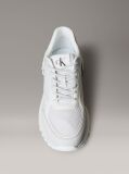 White Trailblazer — Mesh Mix Runner Trainers  Men