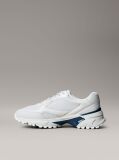 White Trailblazer — Mesh Mix Runner Trainers  Men