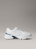 White Trailblazer — Mesh Mix Runner Trainers  Men
